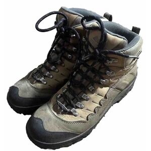 Montrail Hiking Boots Womens 9.5 Tan Gore-Tex Vibram GENTORX1276 Hiking Utility